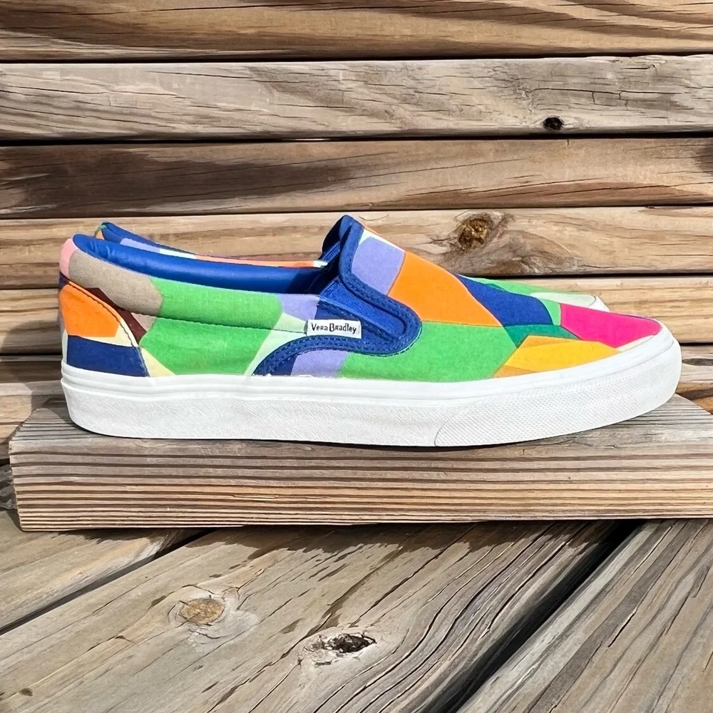 - Vera Bradley SZ 9 Kaleidoscope Sneakers! EUC!